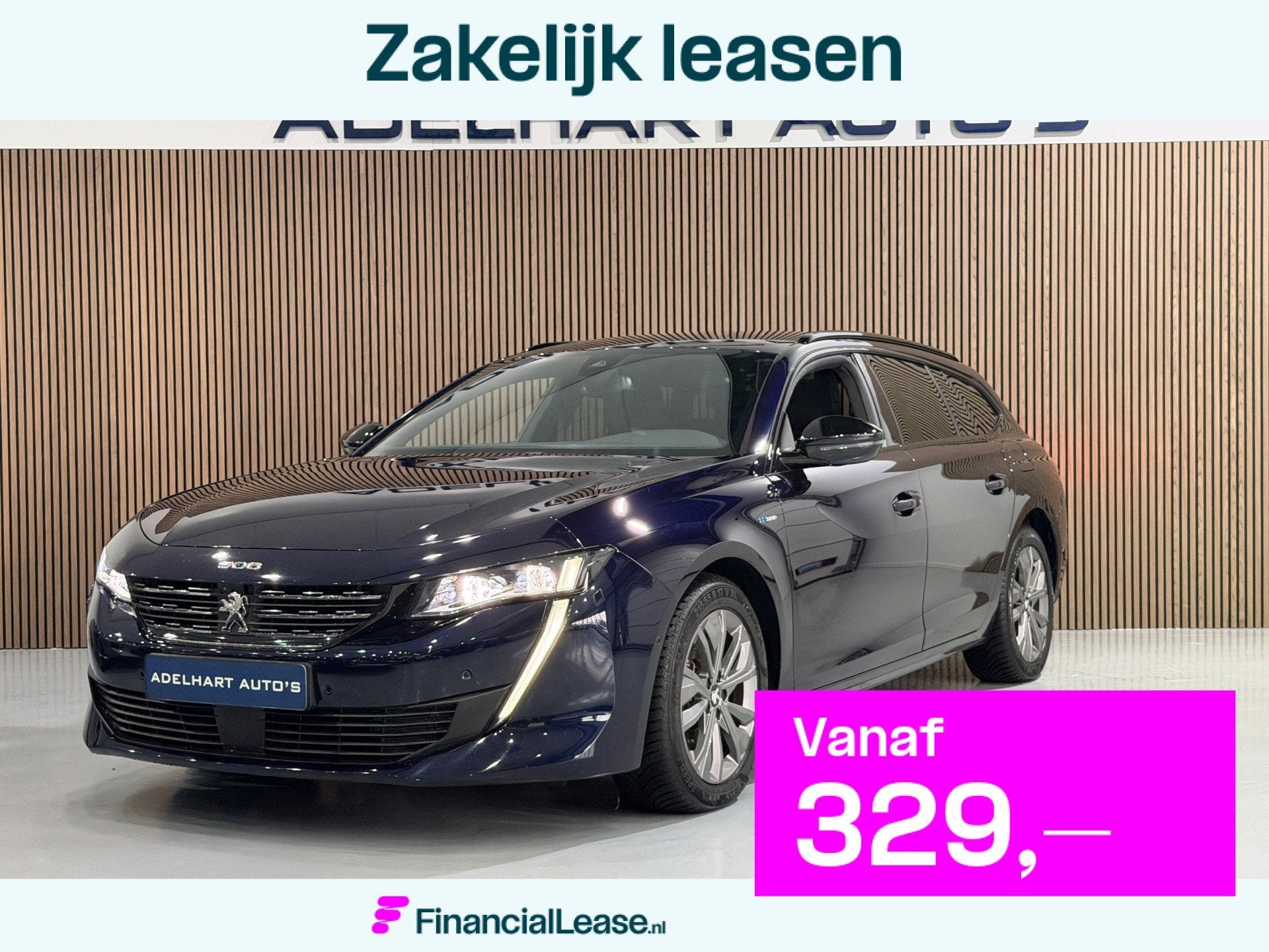 Peugeot 508 SW 1.6 HYbrid Allure Pack Business 225 PK Automa, Dealer onderhouden, Gebruikt, Zwart, 4 cilinders