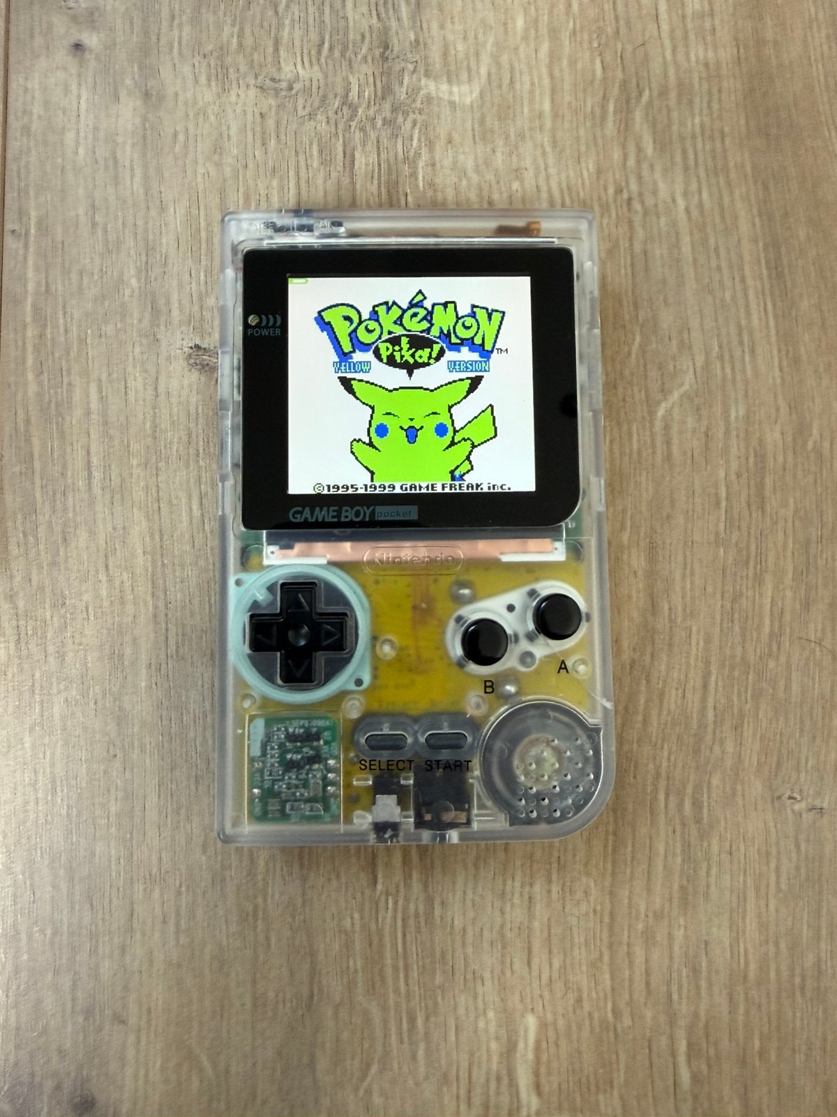 Nintendo Game Boy Pocket met IPS scherm, Ophalen of Verzenden, Zo goed als nieuw, Game Boy Pocket