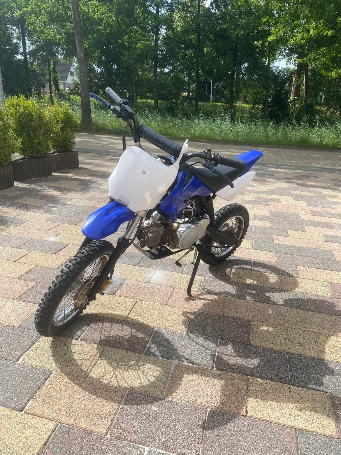 Pitbike 125cc, 125 cc, Zo goed als nieuw, 4 versnellingen, Ophalen