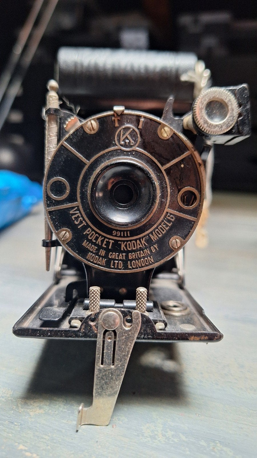 Zeldzame 1st Pocket Kodak Camera - Vroege Vouwcamera, Ophalen of Verzenden