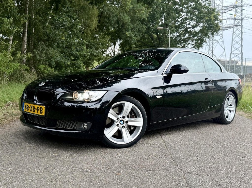 BMW 3-Serie E93 335i Leder Clima Navi Xenon Stoel.vw NAP ✅, Auto's, Achterwielaandrijving, Gebruikt, Cabriolet, 4 stoelen