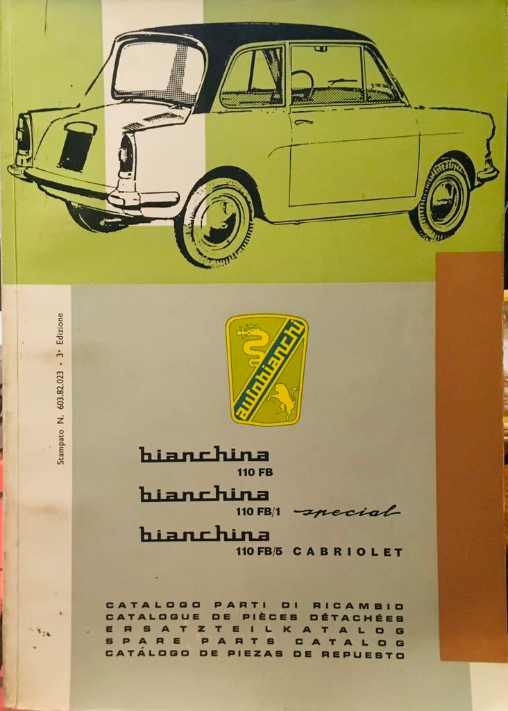AUTOBIANCHI. bianchina, Ophalen of Verzenden