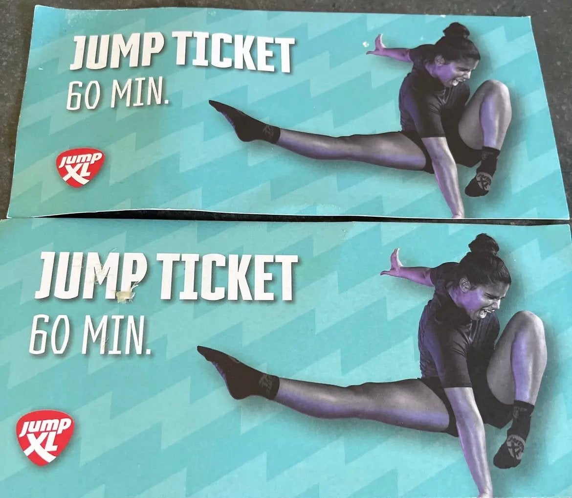 2 Jump XL tickets Amersfoort, Twee personen, Overige soorten, Overige typen