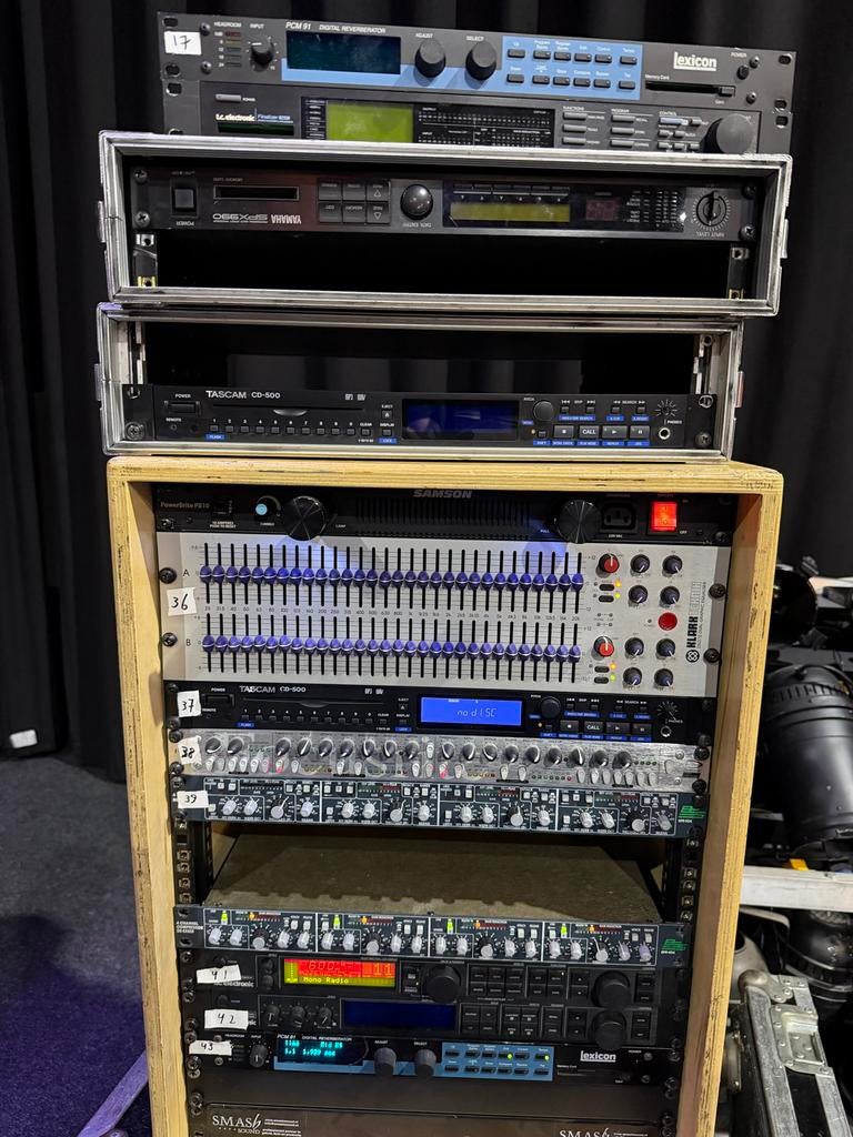 Professionele Audio Rack gear:  TC Electronic, Tascam, Gebruikt, Div@weetnie.nl, Div, Ophalen of Verzenden