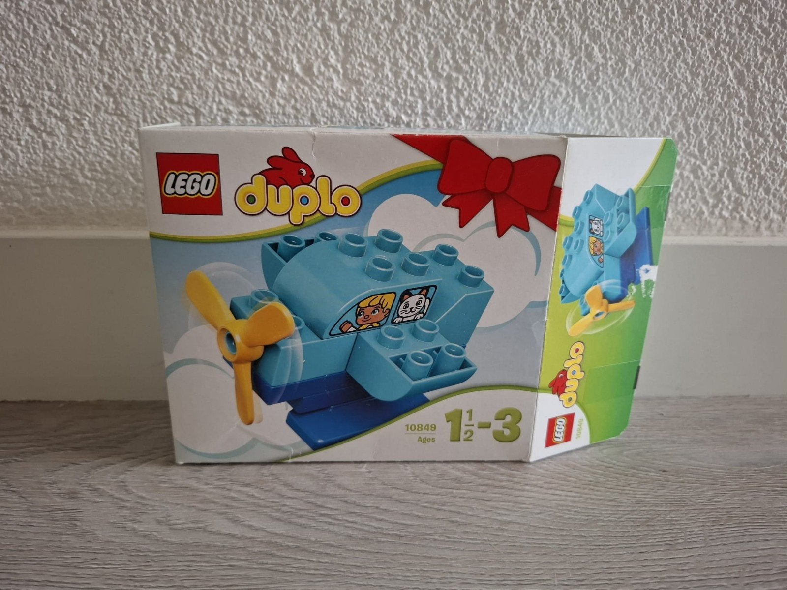 Lego Duplo Vliegtuig 10849, Ophalen, Zo goed als nieuw, Complete set, Duplo