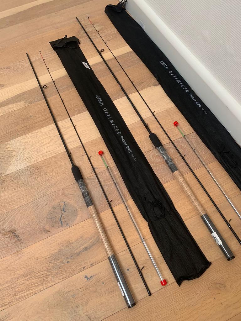 Nieuwe Arca Optimized winkle pickers, 2.40m & 2.70m 25 gr, Watersport en Boten, Arca, Werphengel, Nieuw, Ophalen of Verzenden