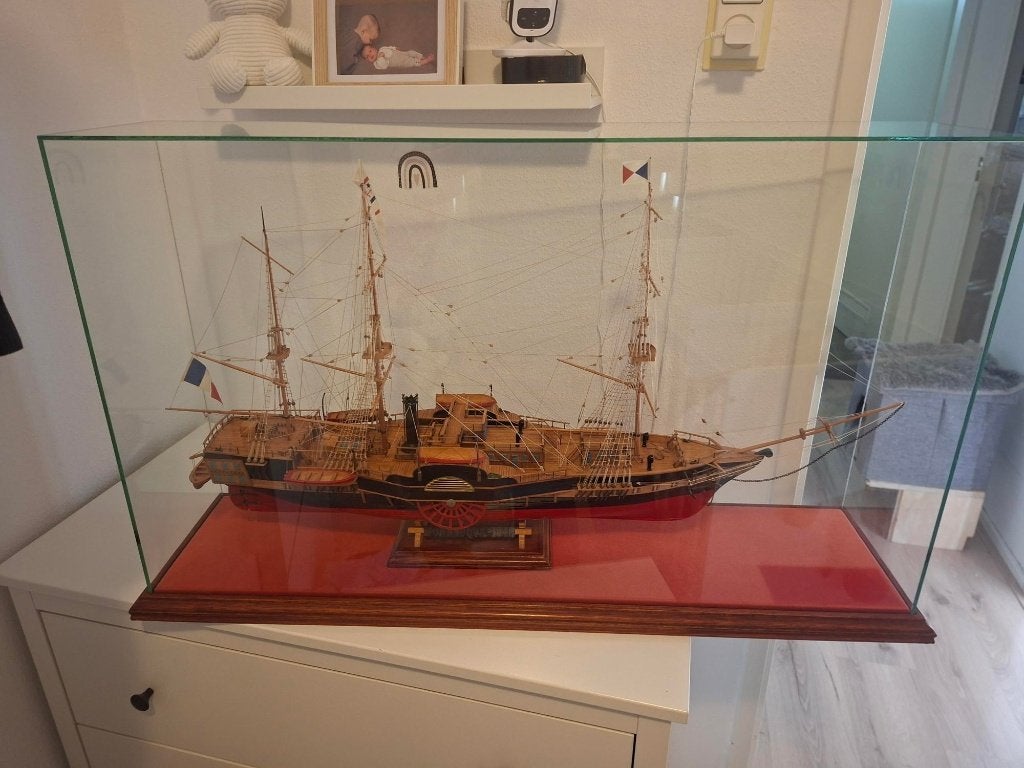 Stoomraderboot de France Lörenoque 1848, Ophalen, Nieuw