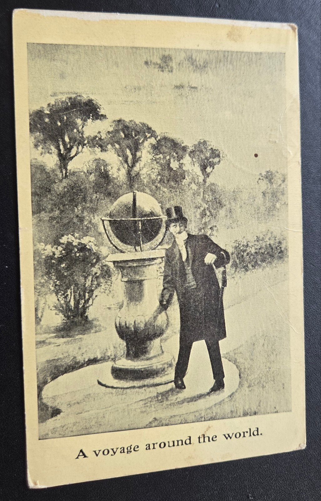 Een reis om de wereld, Verzenden, Voor 1920, Gelopen, Overige thema's