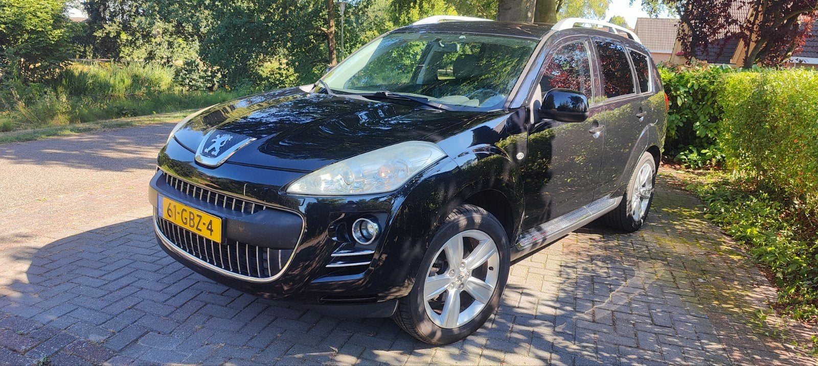 Peugeot 4007 2.4 16V 4WD 7P CVT 2008 Zwart, Automaat, Outlander, Zwart, 4 cilinders