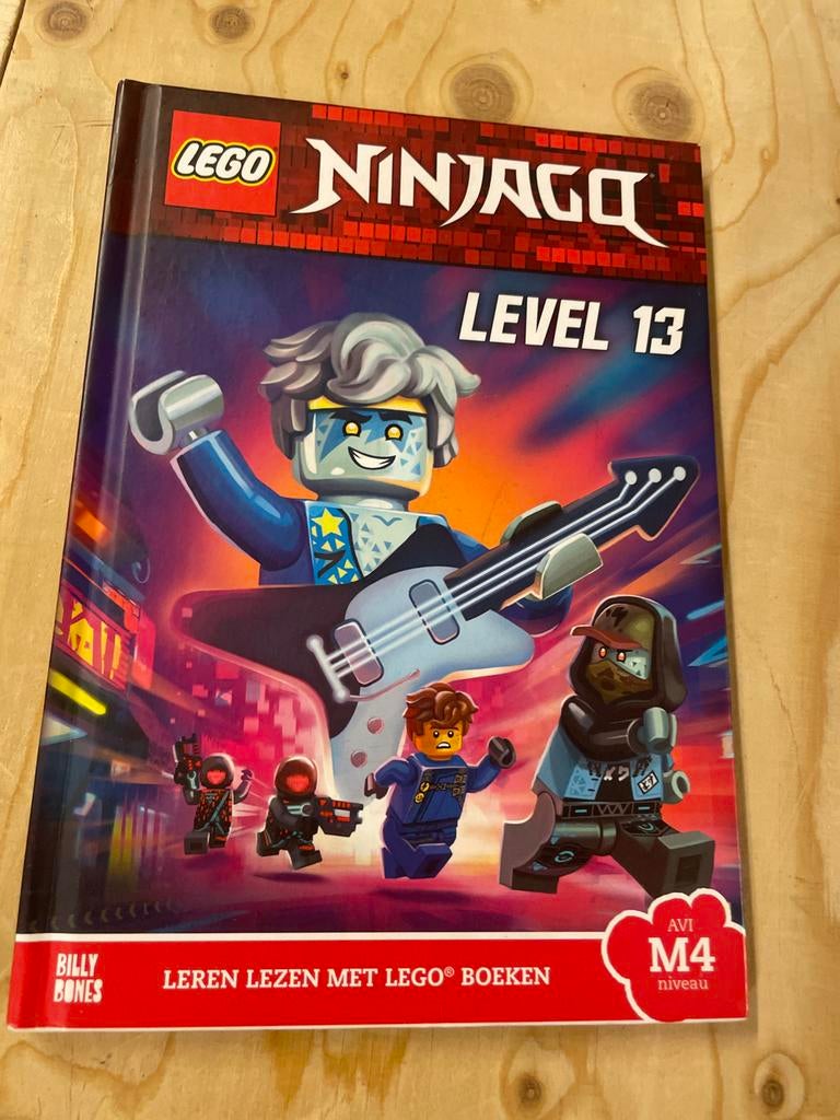 LEGO Ninjago Level 13 - Leren lezen met LEGO, Verzamelen, Speelkaarten, Jokers en Kwartetten, Zo goed als nieuw, Ophalen