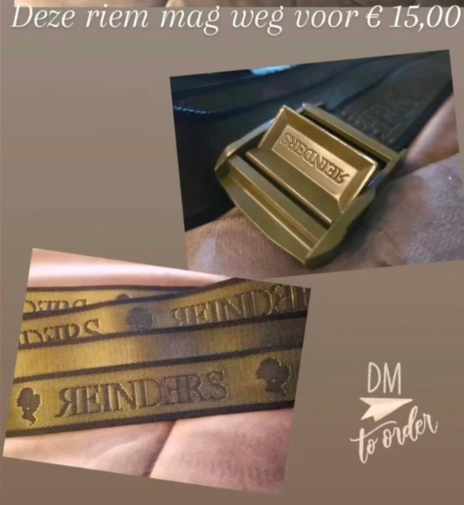 Reinders riem, Kleding | Dames, Riemen en Ceinturen, Nieuw, Tailleriem, Ophalen of Verzenden, Reinders
