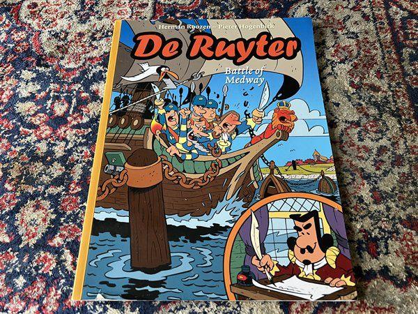 De Ruyter Battle of Medway. Herman Roozen. Pieter Hoggenbirk, Boeken, Pieter Hoggenbrink, Eén stripboek, Ophalen of Verzenden