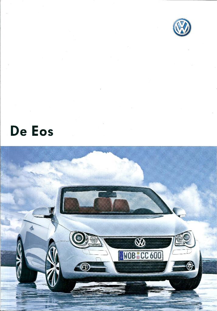 Brochure VW EOS 2006, Ophalen of Verzenden, Gelezen, Volkswagen
