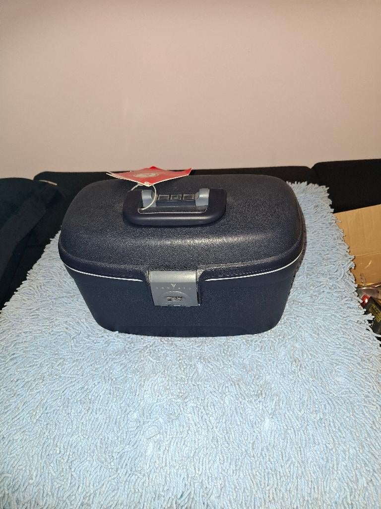 beauty case, blauw, Blauw, Met slot, Nieuw, Ophalen of Verzenden
