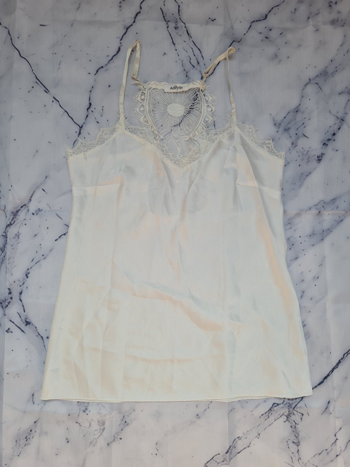 Adilynn Hemdje met kant, Kleding | Dames, Adilynn, Ophalen of Verzenden, Wit, Hemd
