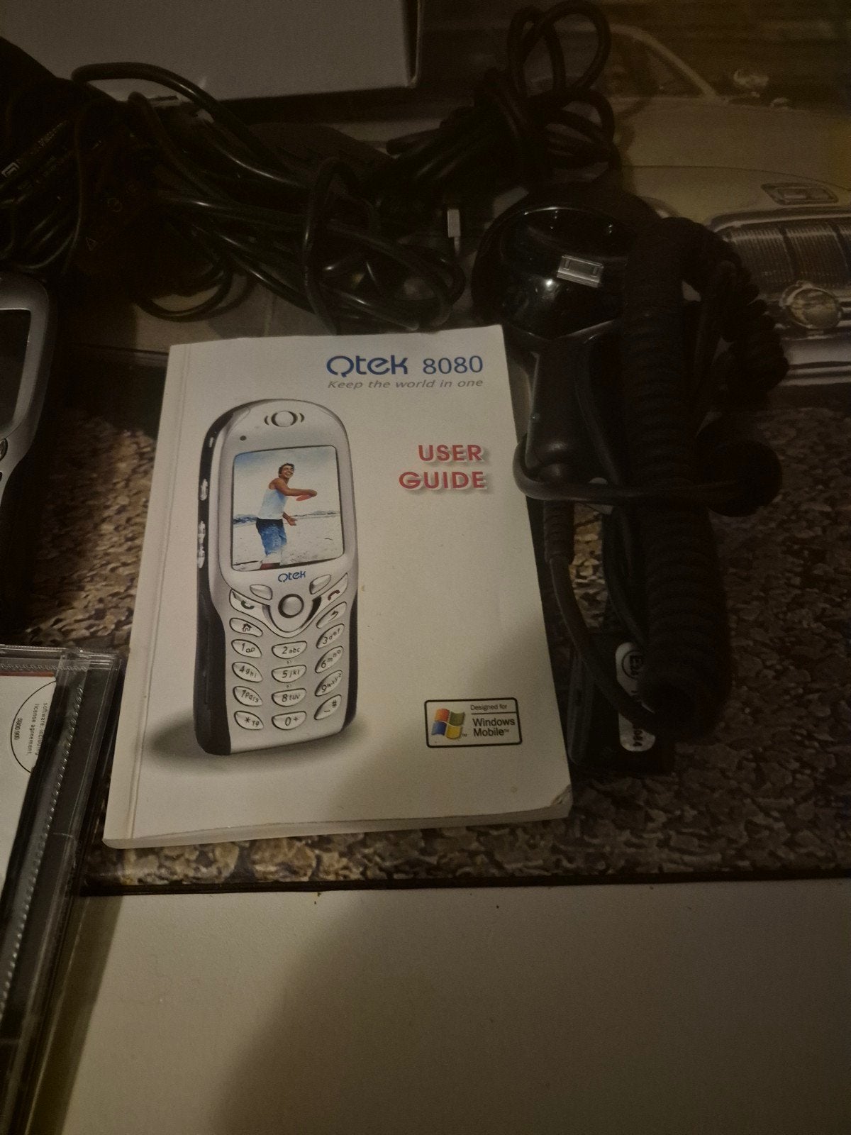 Qtek 8080 Mobiele Telefoon met Accessoires, Telecommunicatie, Ophalen, Gebruikt, Minder dan 3 megapixel, Klassiek of Candybar