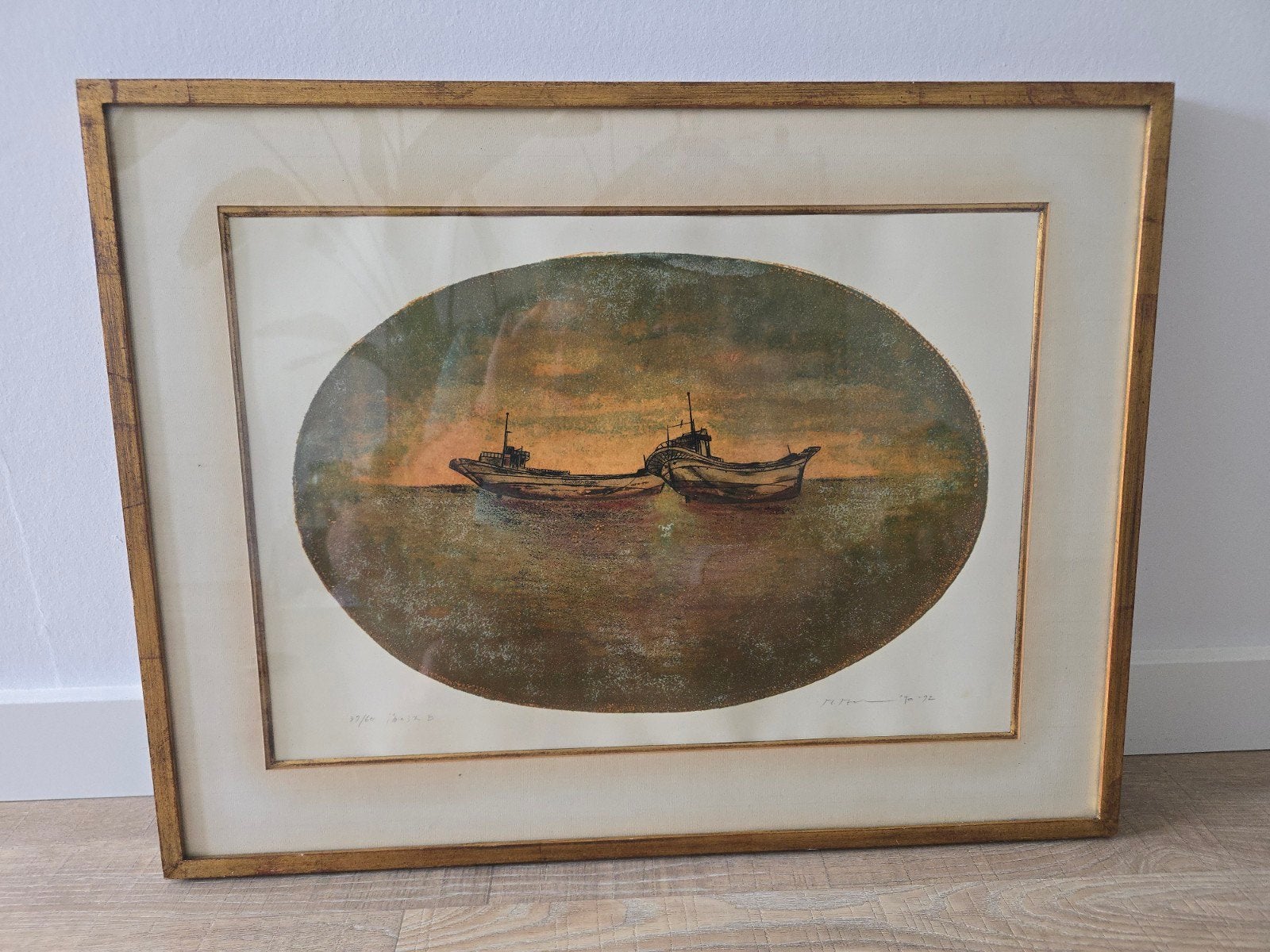 Prachtige en zeldzame genummerde en gesigneerde lithografie, Ophalen of Verzenden