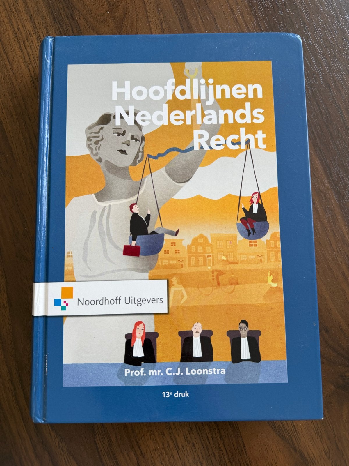 Hoofdlijnen Nederlands Recht - 13e druk, Boeken, Ophalen of Verzenden, Gamma, Zo goed als nieuw, HBO