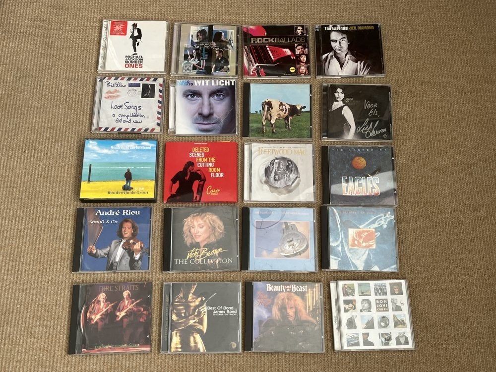 Kleine verzameling CD's en singles | Diverse | 30 stuks, Cd's en Dvd's, Ophalen of Verzenden, Gebruikt, Overige typen