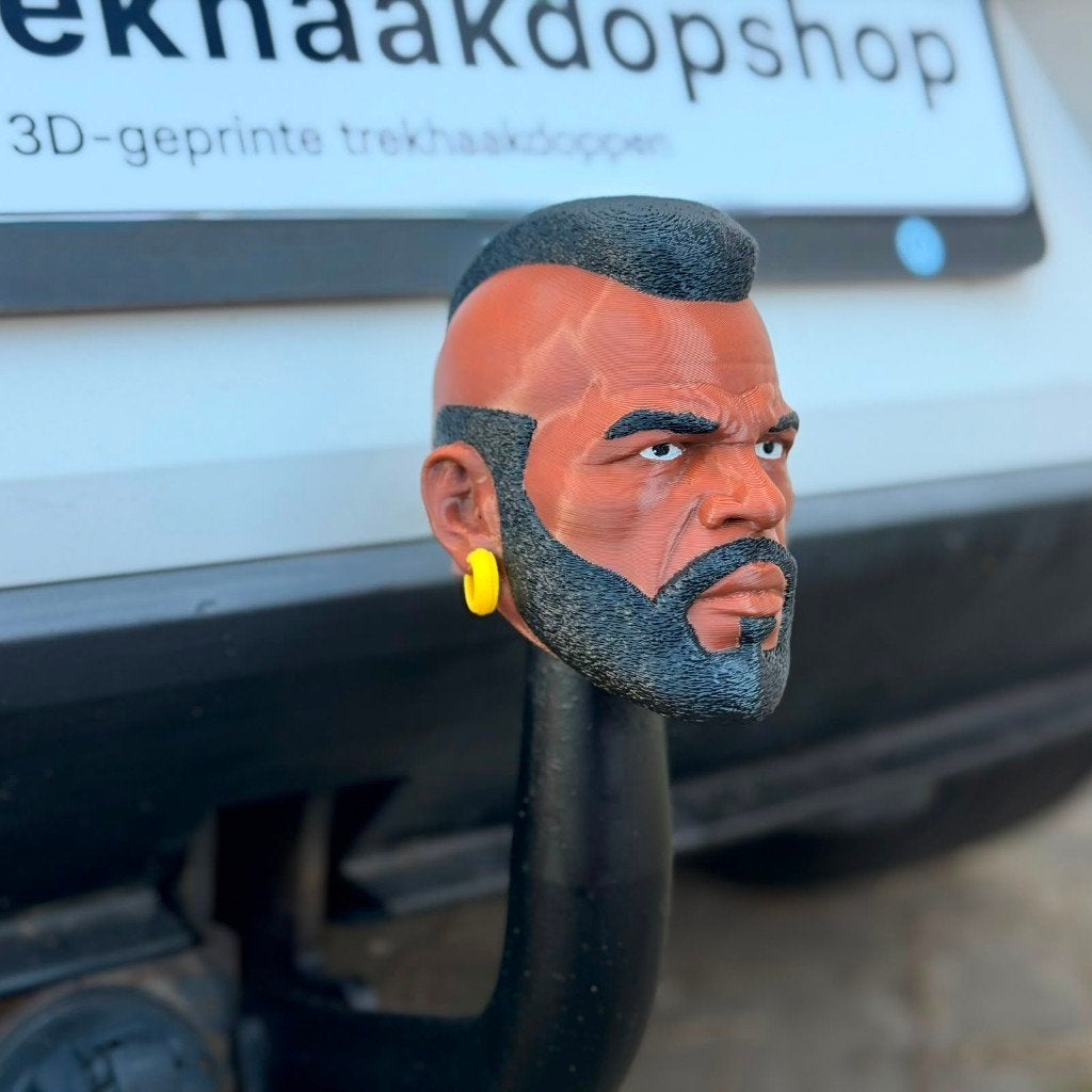 The A-Team B.A. Baracus Mr. T – 3D-geprinte trekhaakdop, Ophalen of Verzenden, Nieuw