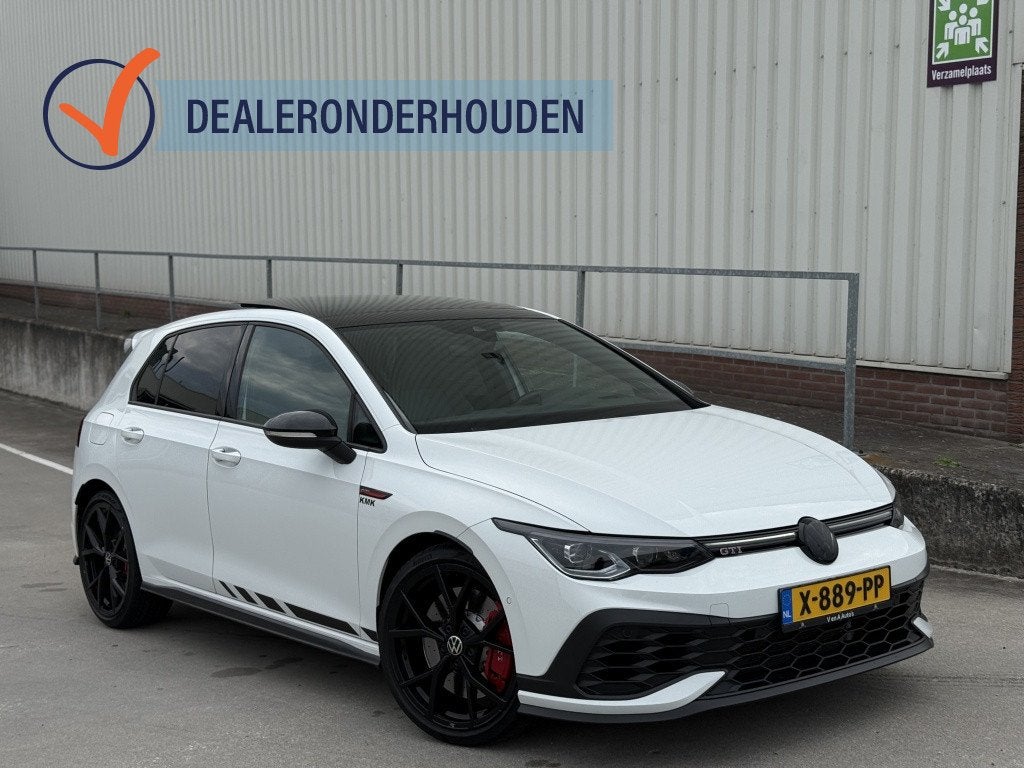 Volkswagen Golf 2.0 TSI GTI | 400PK | BlackED | Leder | H&K, Auto's, Gebruikt, 4 cilinders, 1984 cc, Wit