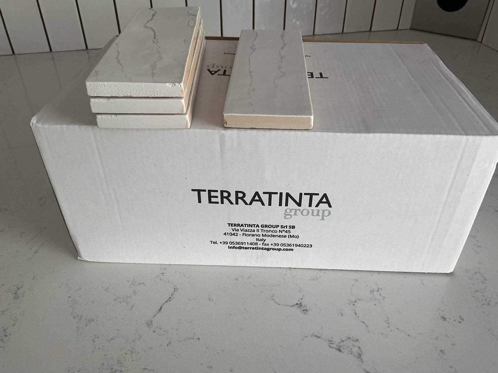 Restpartij Terratina Tbrick coconut glossy wandtegel 5,2x 16, Ophalen, Nieuw, Minder dan 20 cm, Minder dan 20 cm