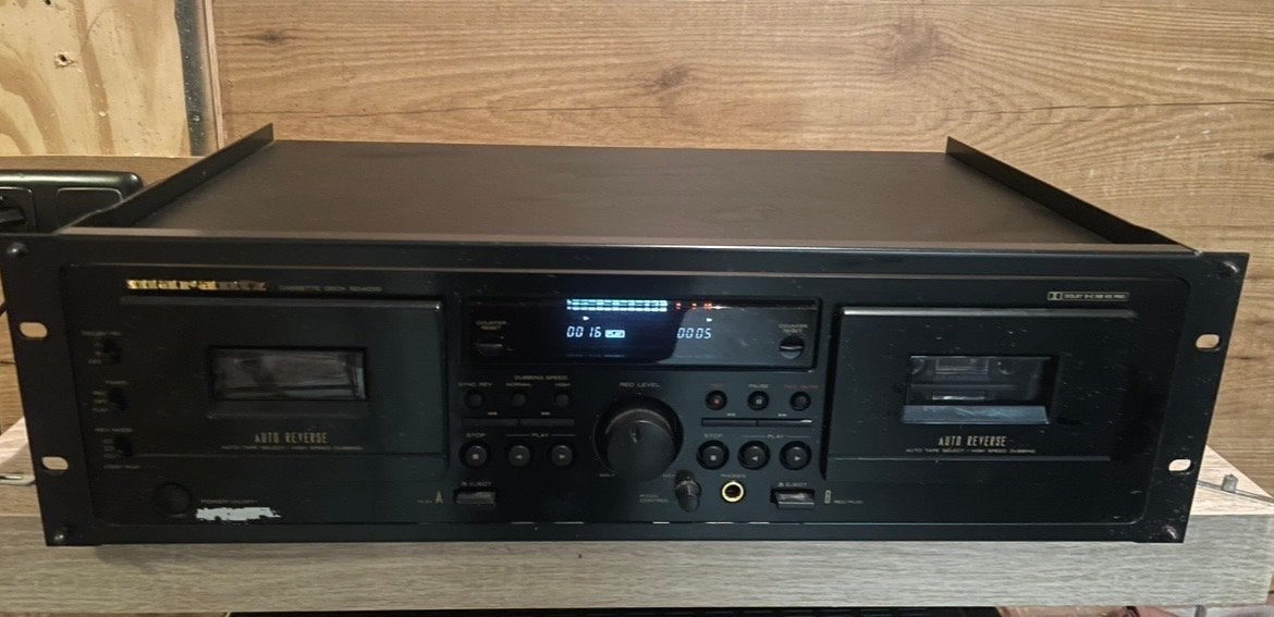 Marantz SD4050 Cassettedeck met Auto-Reverse en Afstandsbedi, Ophalen, Dubbel, Marantz, Auto-reverse