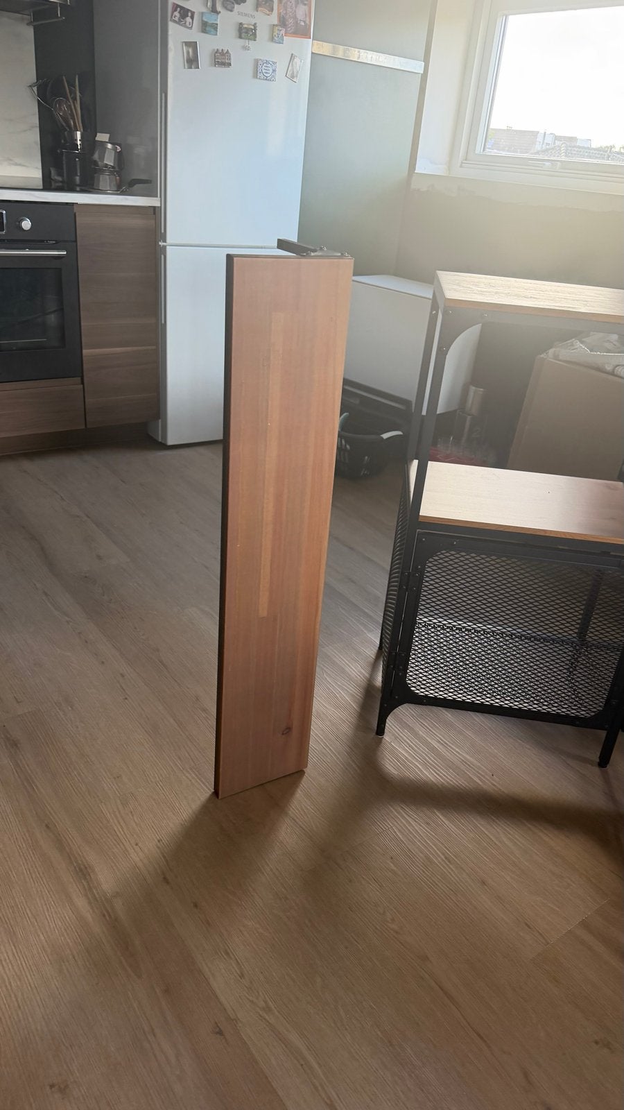 IKEA Fjallbo wandplank 101x20 cm, Ophalen, Hout, Zo goed als nieuw, Bruin