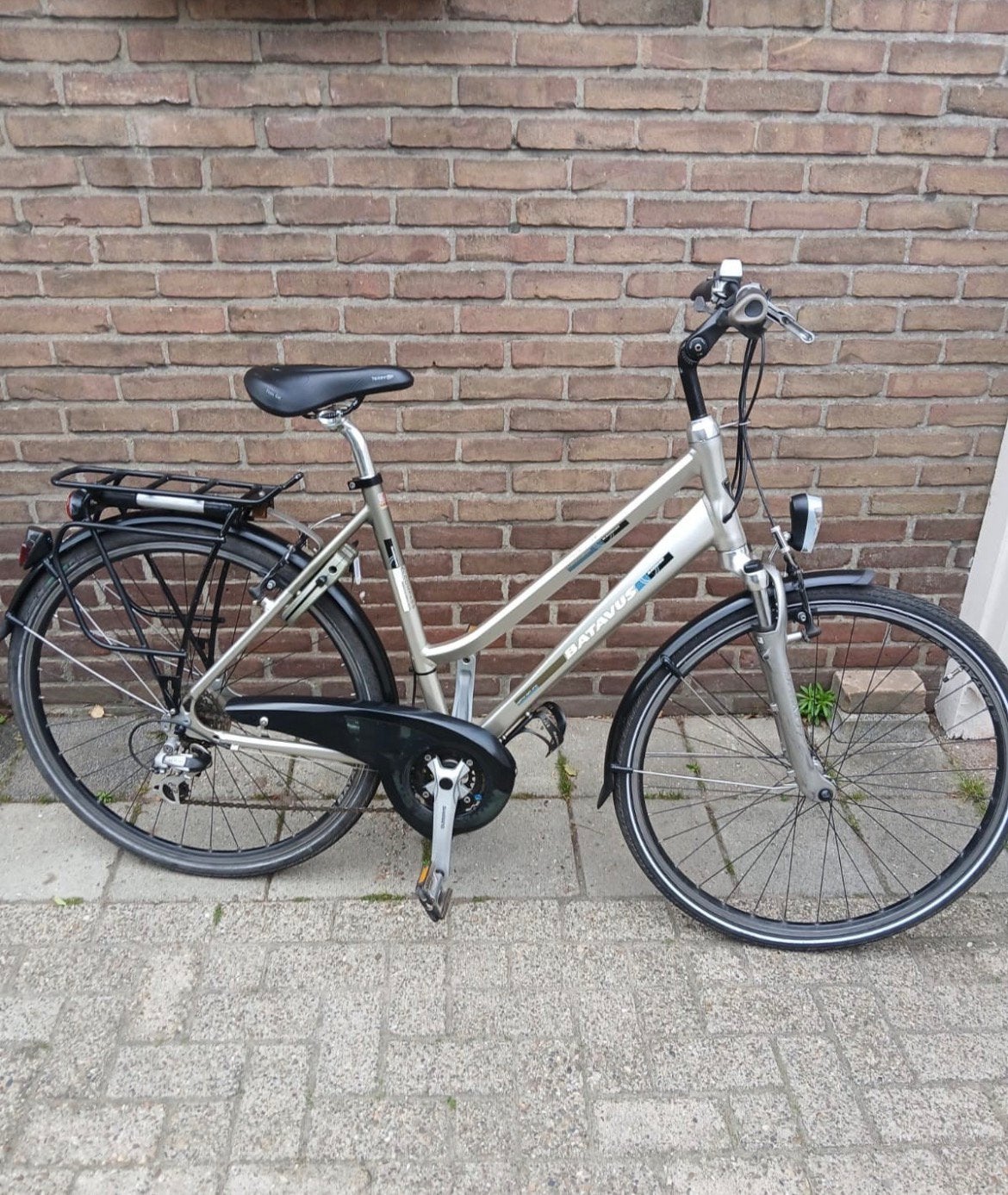 Batavus damesfiets, Fietsen en Brommers, Fietsen | Dames | Sportfietsen en Toerfietsen, Ophalen, Minder dan 10 versnellingen, 53 tot 56 cm