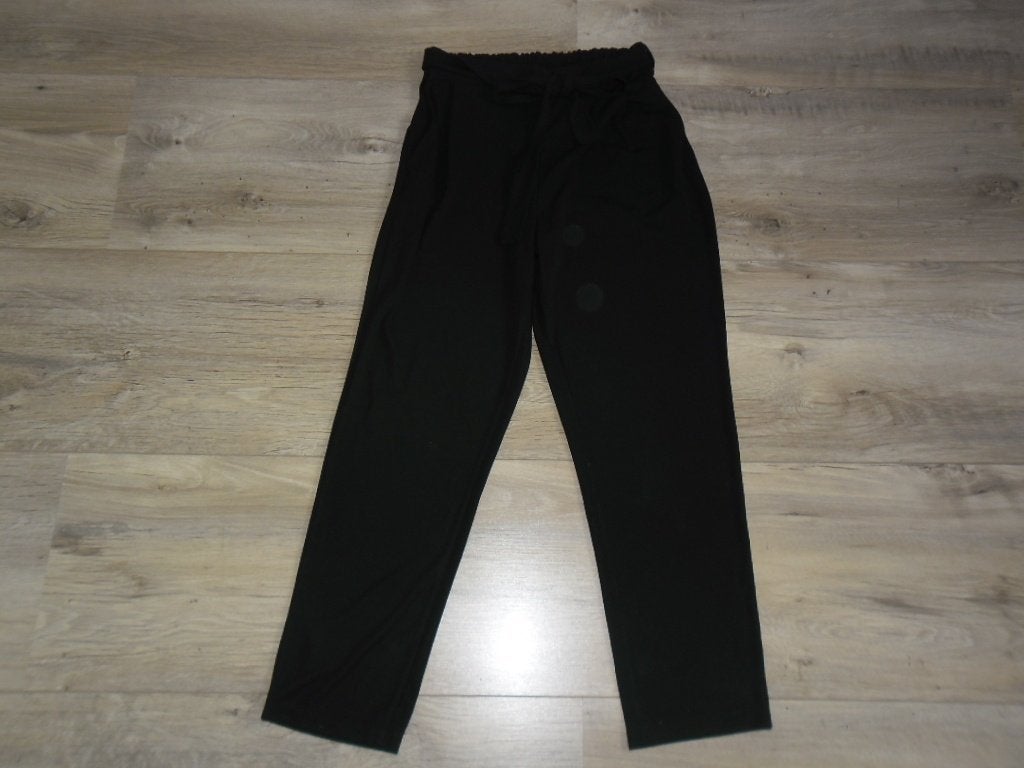 Transfer Zwarte Lange Dunne Broek Maat L, Zwart, Maat 42/44 (L), Nieuw, Ophalen of Verzenden