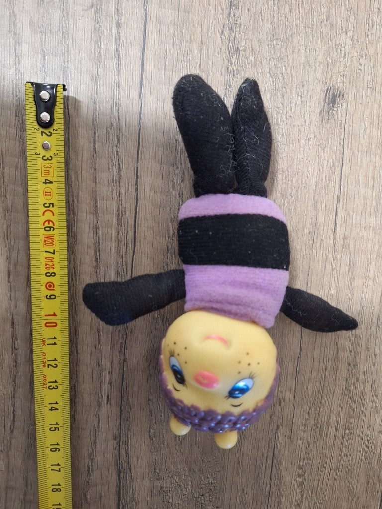 Vintage Playskool Glow worm Bee figure uit jaren 80, Ophalen of Verzenden, Gebruikt