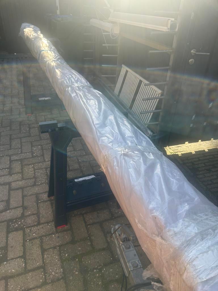 Knikarm zonneschermen, 450 cm of meer, Ophalen of Verzenden, 150 tot 300 cm, Knikarmscherm