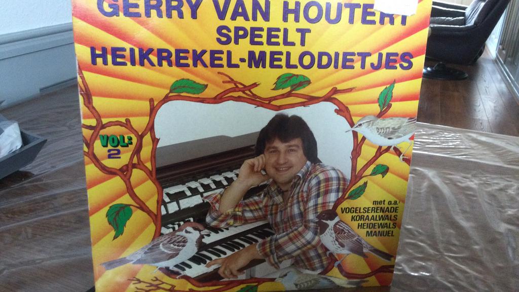 Gerry van Houtert Telstar lp, Ophalen of Verzenden, Zo goed als nieuw, Overige formaten, Levenslied of Smartlap