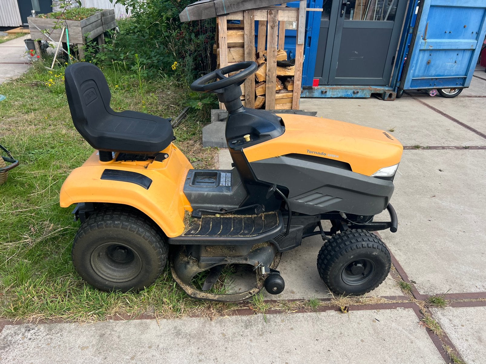 Stiga Tornado 2098H zitmaaier, Tuin en Terras, Zitmaaiers, Gebruikt, Minder dan 90 cm, Elektrische starter, Mulchfunctie, Ophalen
