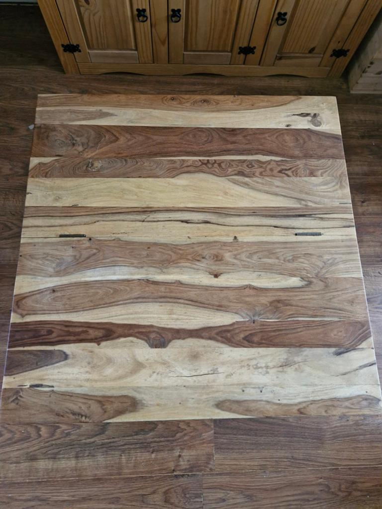 Salontafel/kist - Licht beschadigd, Gebruikt, 100 tot 150 cm, Rustiek, Rechthoekig