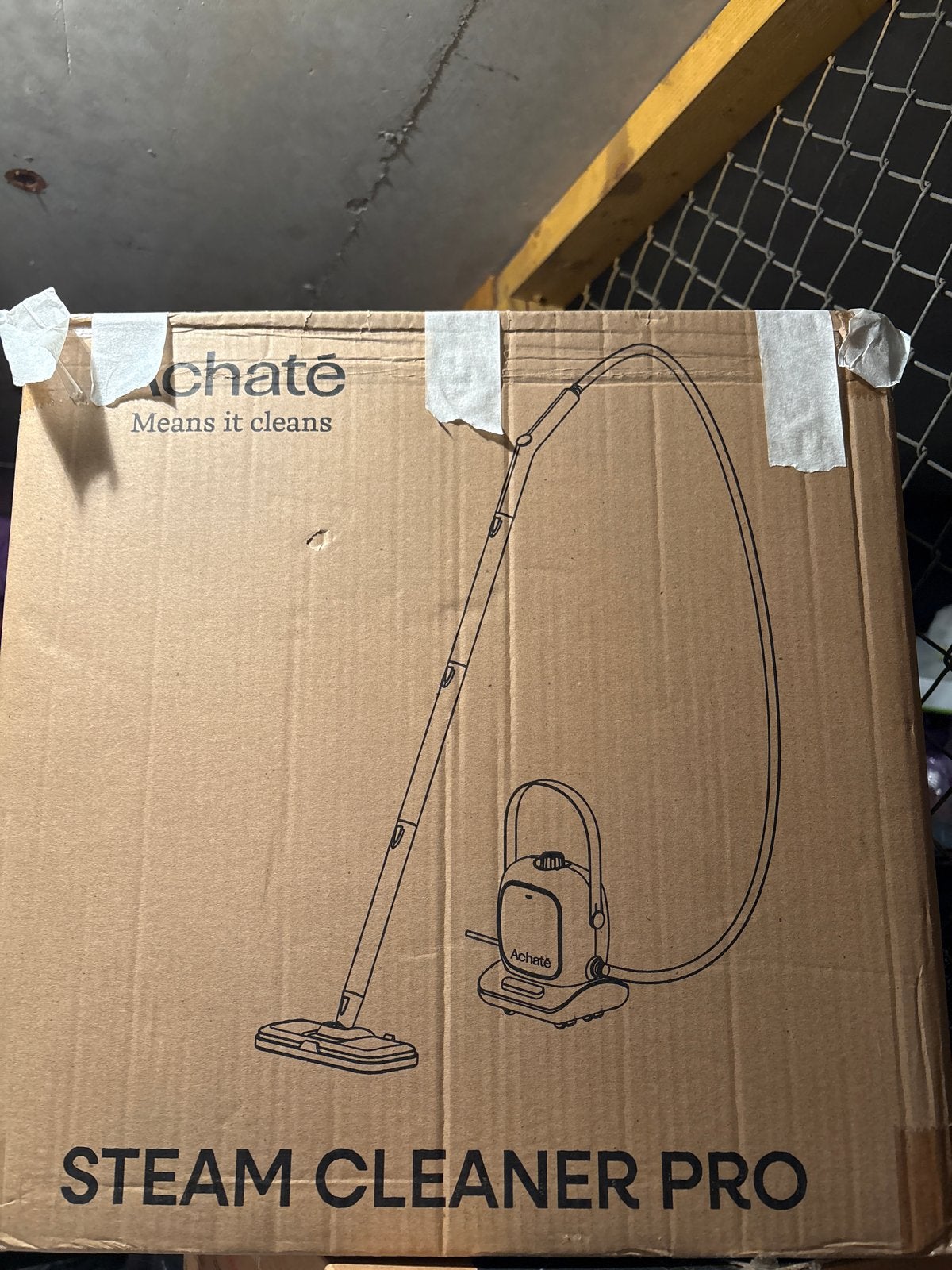 Achaté Steam Cleaner Pro - Krachtige Stoomreiniger, Witgoed en Apparatuur, Overige merken, Nieuw, Ophalen of Verzenden, Stoomreiniger