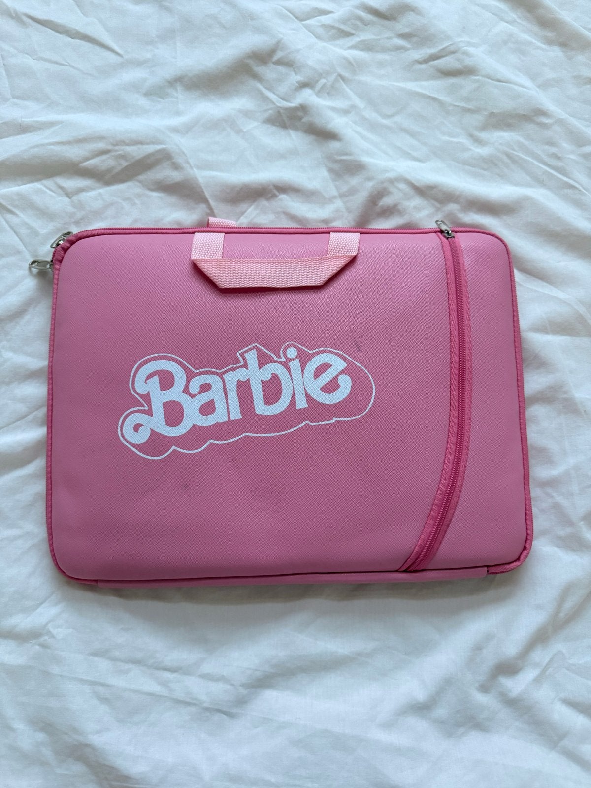 Barbie en Van Gogh laptophoezen, Computers en Software, Ophalen of Verzenden, 15 inch, Gebruikt