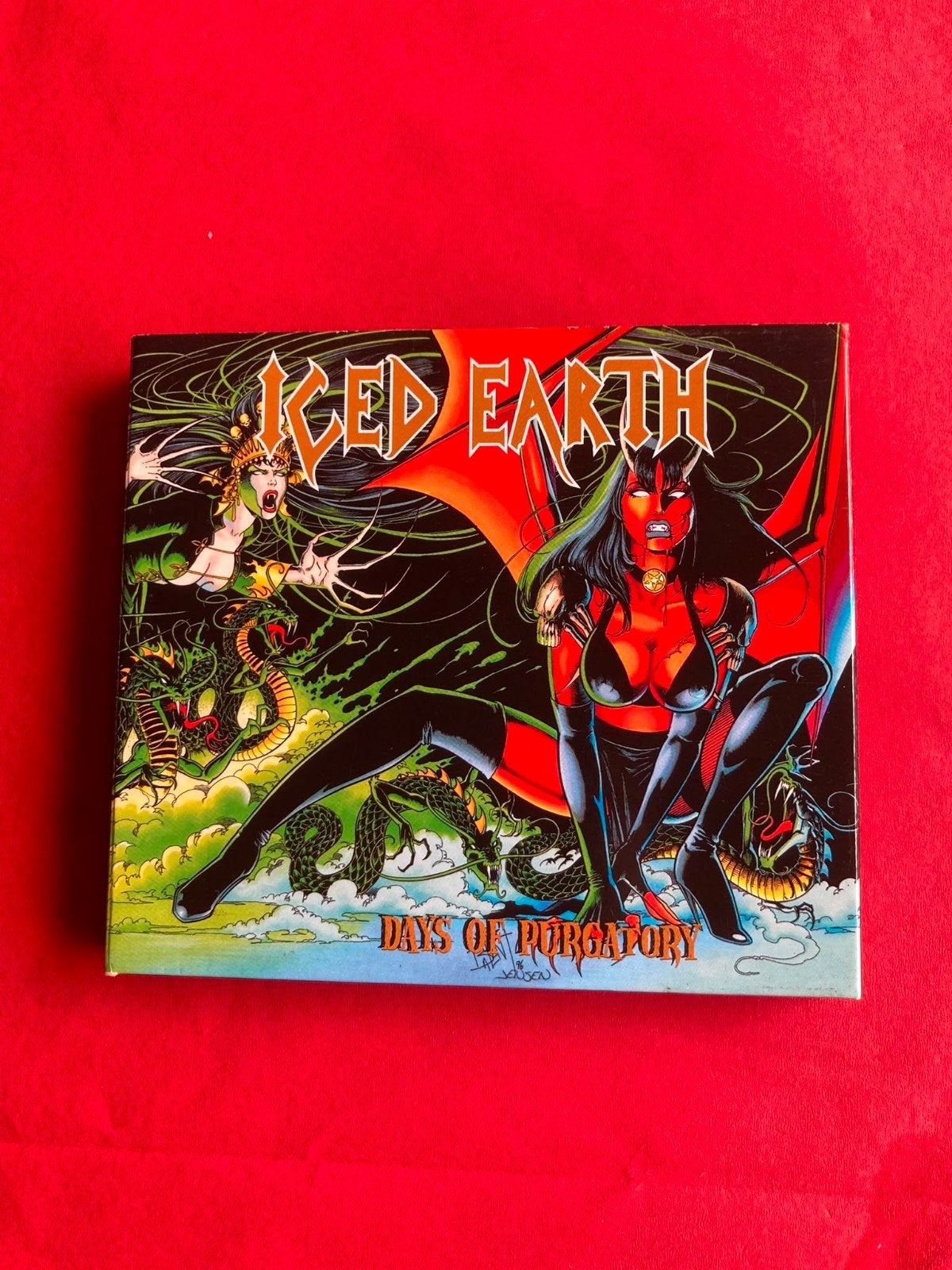 Iced Earth - Days of Purgatory (2CD), Inclusief doosje, Ophalen of Verzenden, Zo goed als nieuw, Heavy metal
