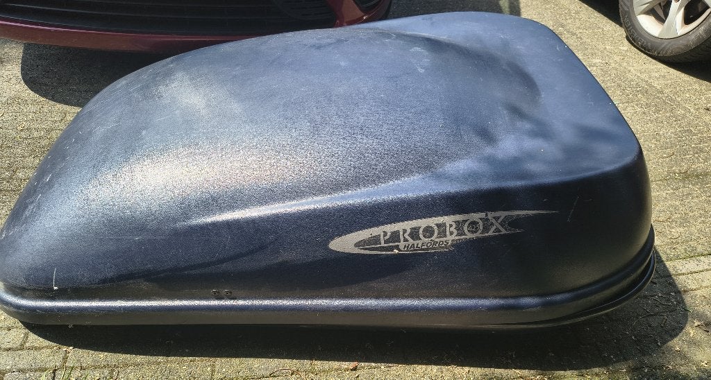 Dakkoffer Hapro Probox 425, inclusief dakdragers, Ophalen, Gebruikt