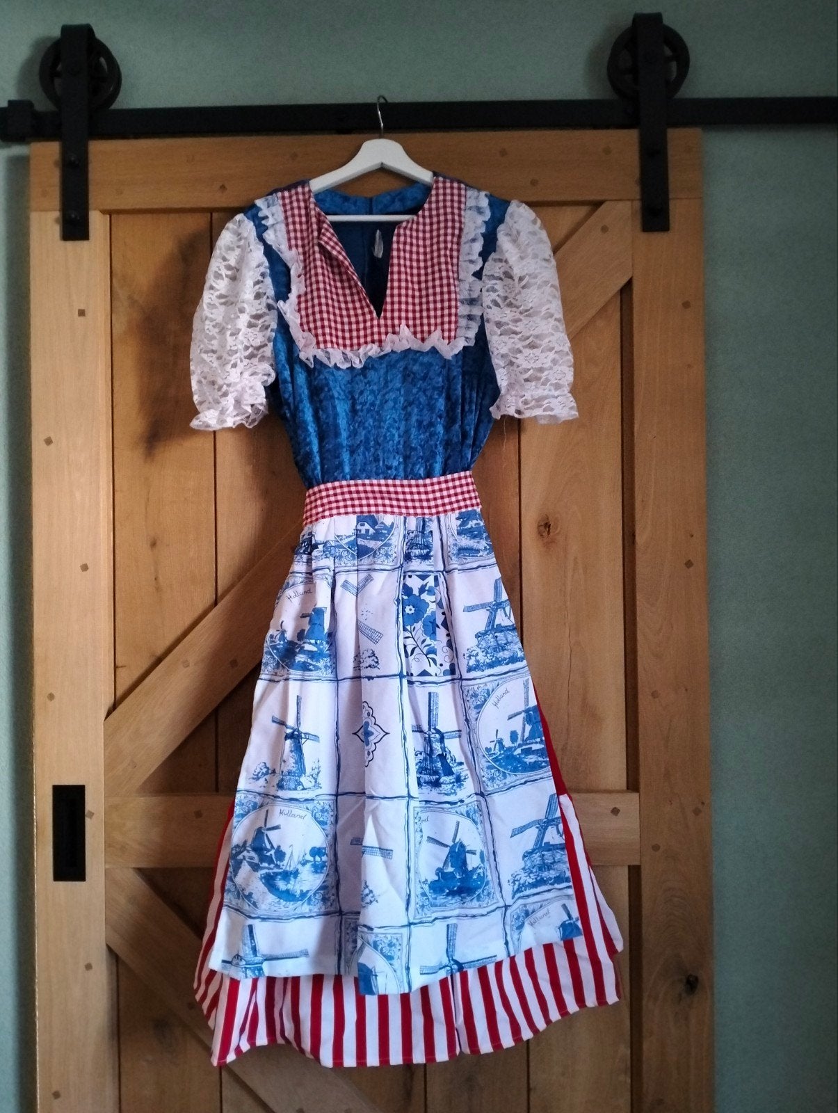 Hollands jurkje maat 48/50, Ophalen of Verzenden, Zo goed als nieuw, Maat 46/48 (XL) of groter, Carnaval