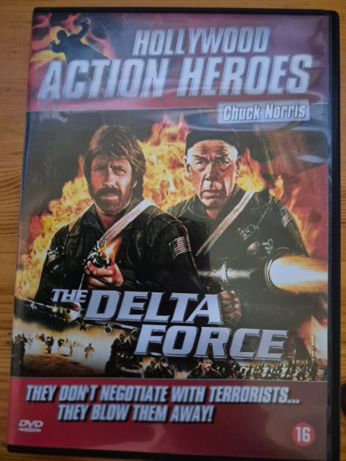 The Delta Force DVD - Actieklassieker met Chuck Norris, Vanaf 16 jaar, Nederlands, Actie, Ophalen of Verzenden