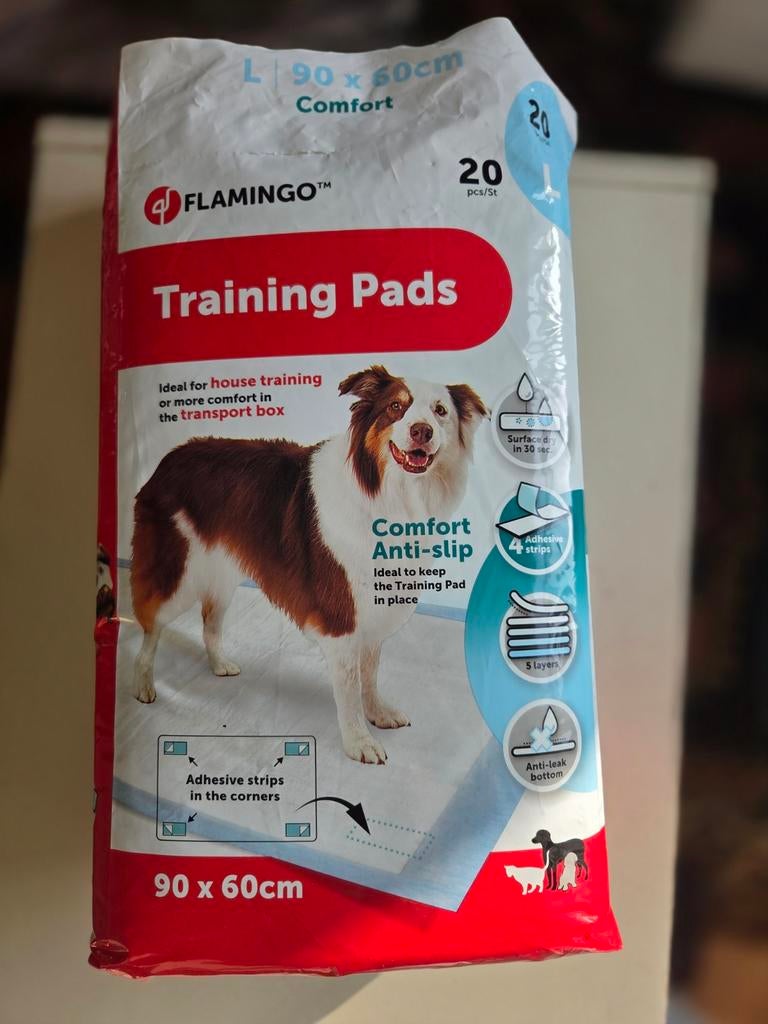 Puppy training pads, Ophalen, Hond