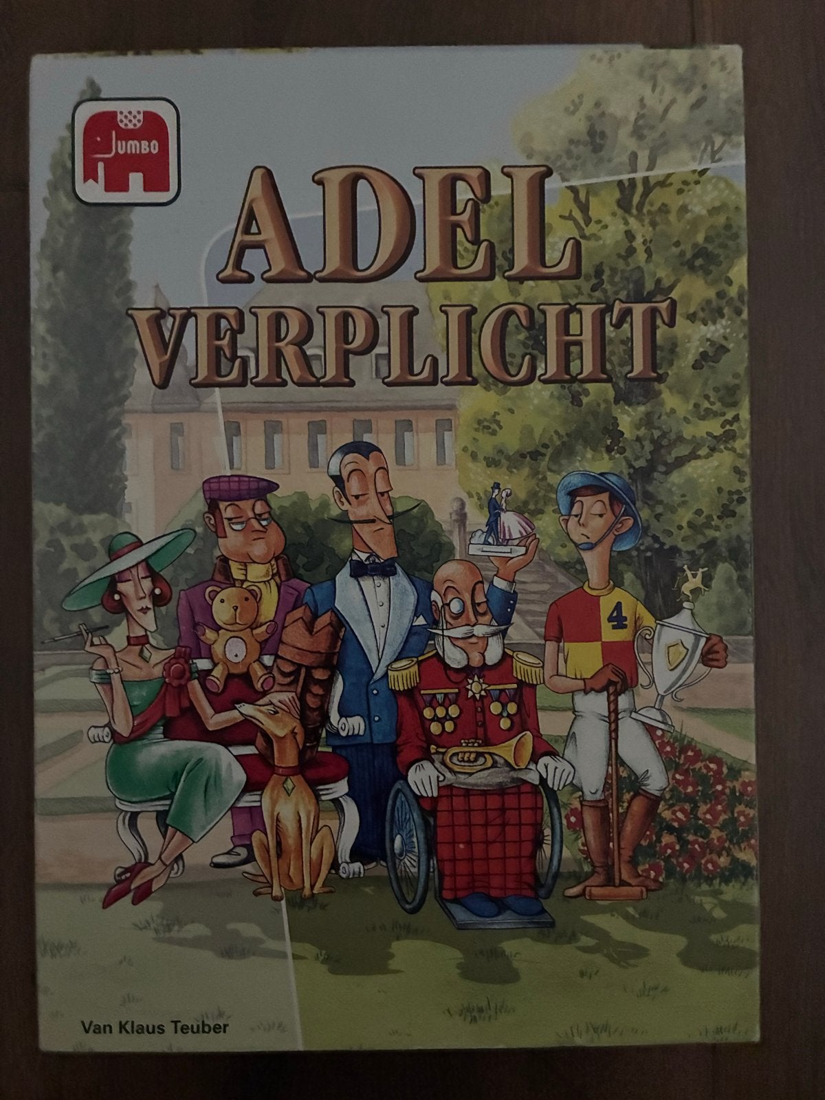 Adel Verplicht - Strategisch Bordspel, Vijf spelers of meer, Ophalen of Verzenden, Gebruikt
