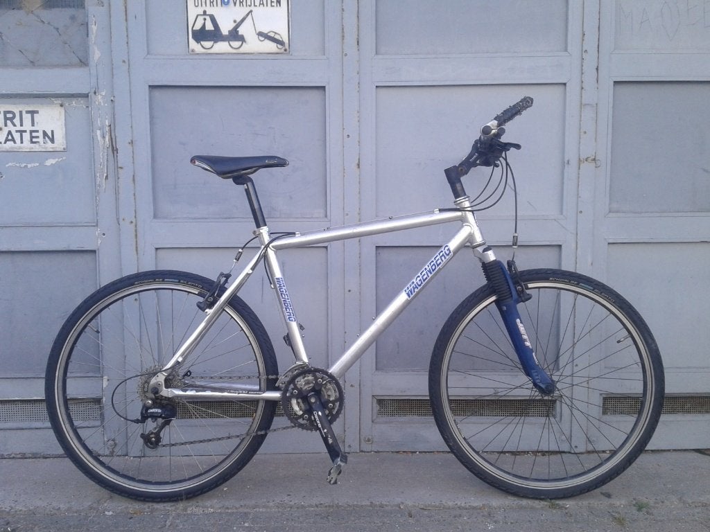 Mountainbike Wagenberg, Gebruikt, Hardtail, Velgrem, 53 tot 57 cm