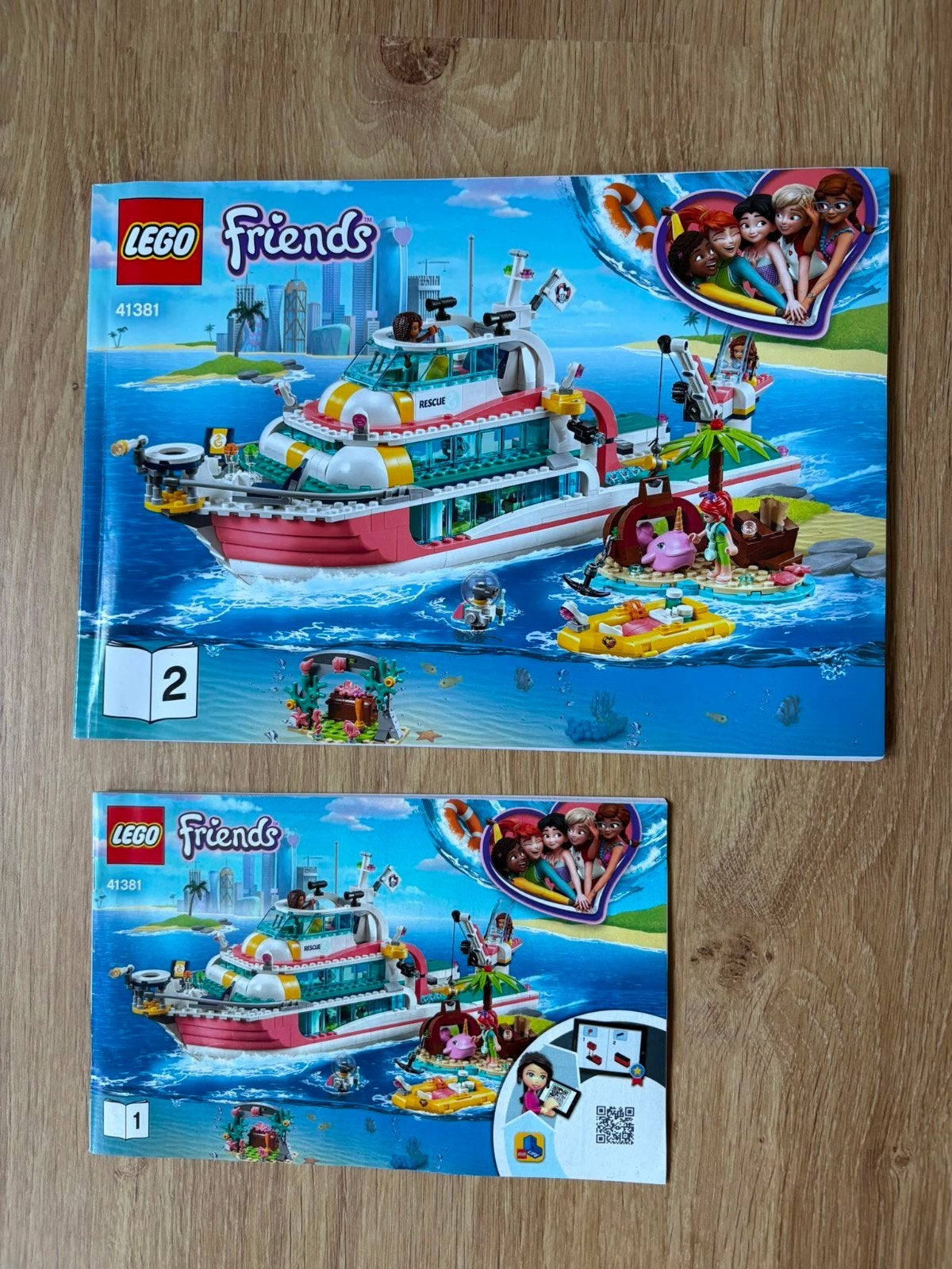 Lego Friends Reddingsboot 41381, Kinderen en Baby's, Speelgoed | Duplo en Lego, Zo goed als nieuw, Lego, Complete set, Compleet