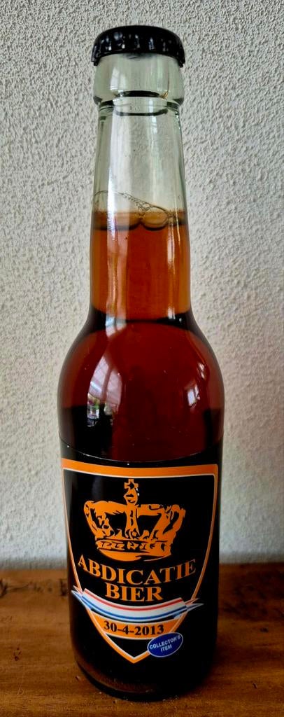 2013 volle fles 33 cl collector's ABDICATIE bier Rodenburg, Ophalen of Verzenden, Zo goed als nieuw, Flesje(s), Overige merken