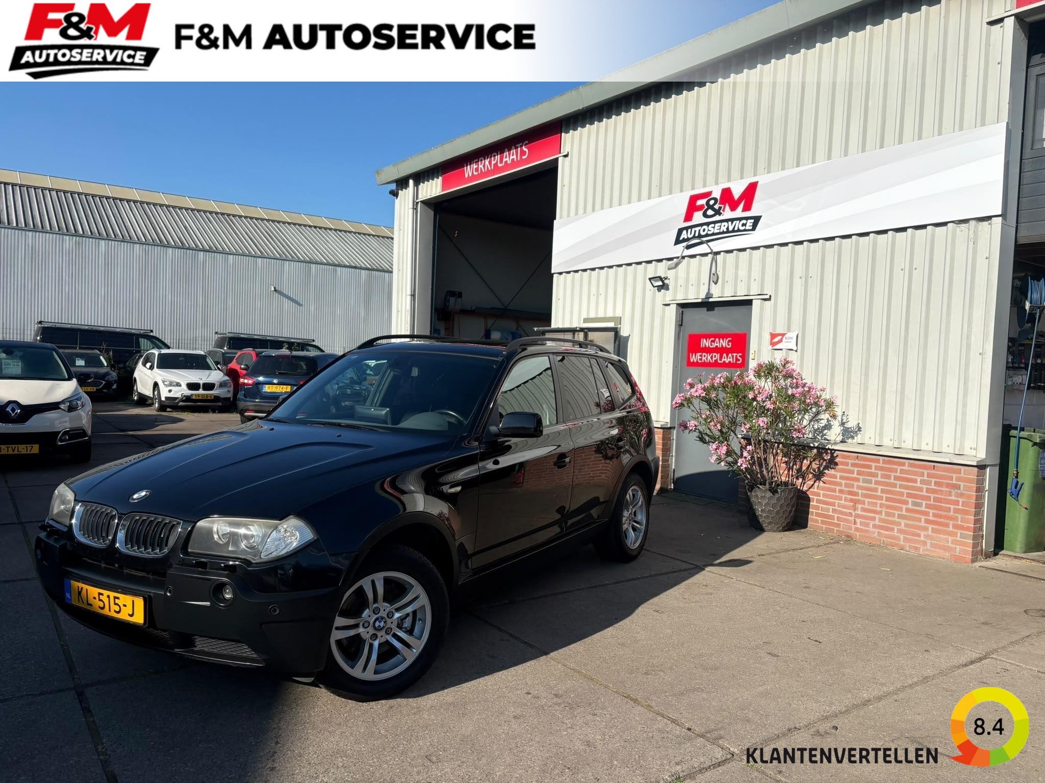 BMW X3 2.5i Executive EXPORT ONLY! GEEN APK! Clima, cruise,, Automaat, Zwart, Leder, Vierwielaandrijving