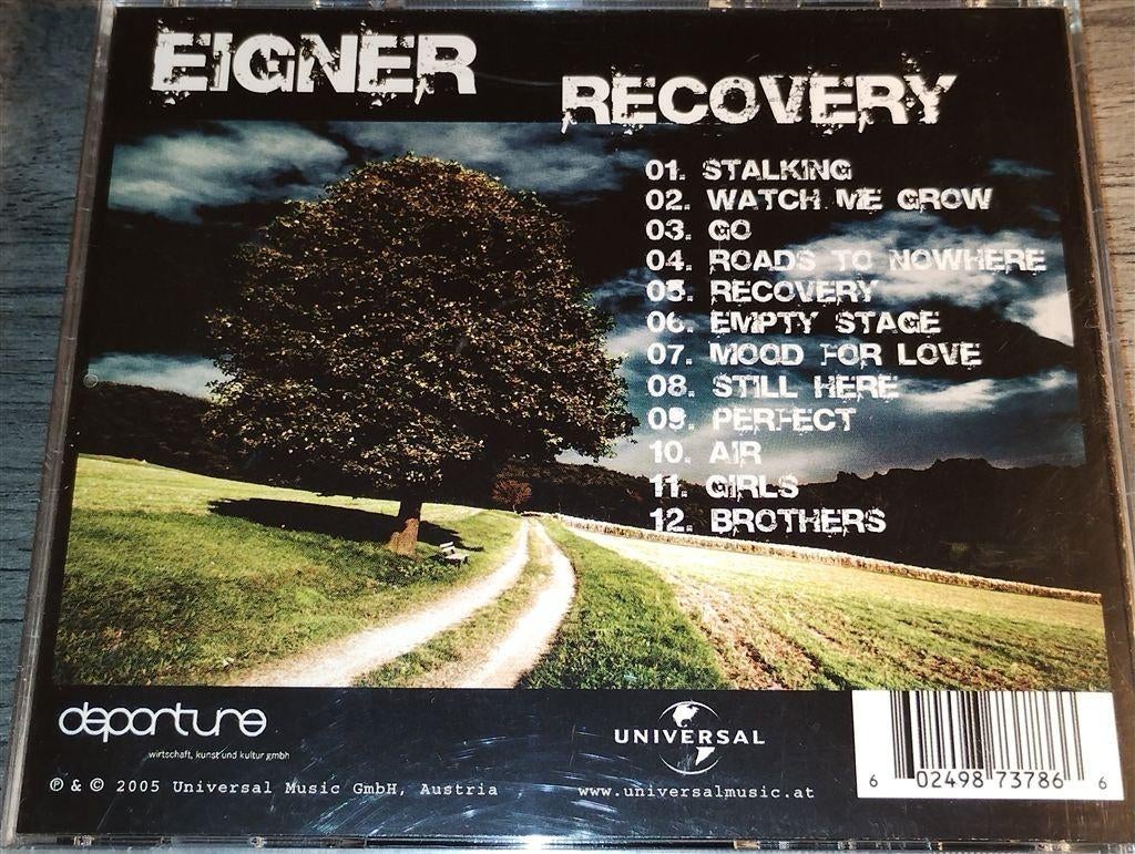 Eigner - Recovery, Ophalen of Verzenden, Zo goed als nieuw