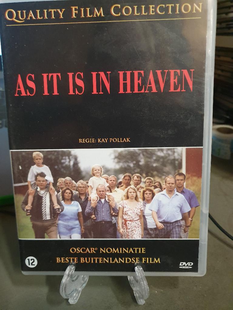 As it is in Heaven - Kay Pollak (DVD), Vanaf 12 jaar, Ophalen, Zo goed als nieuw, Overige gebieden