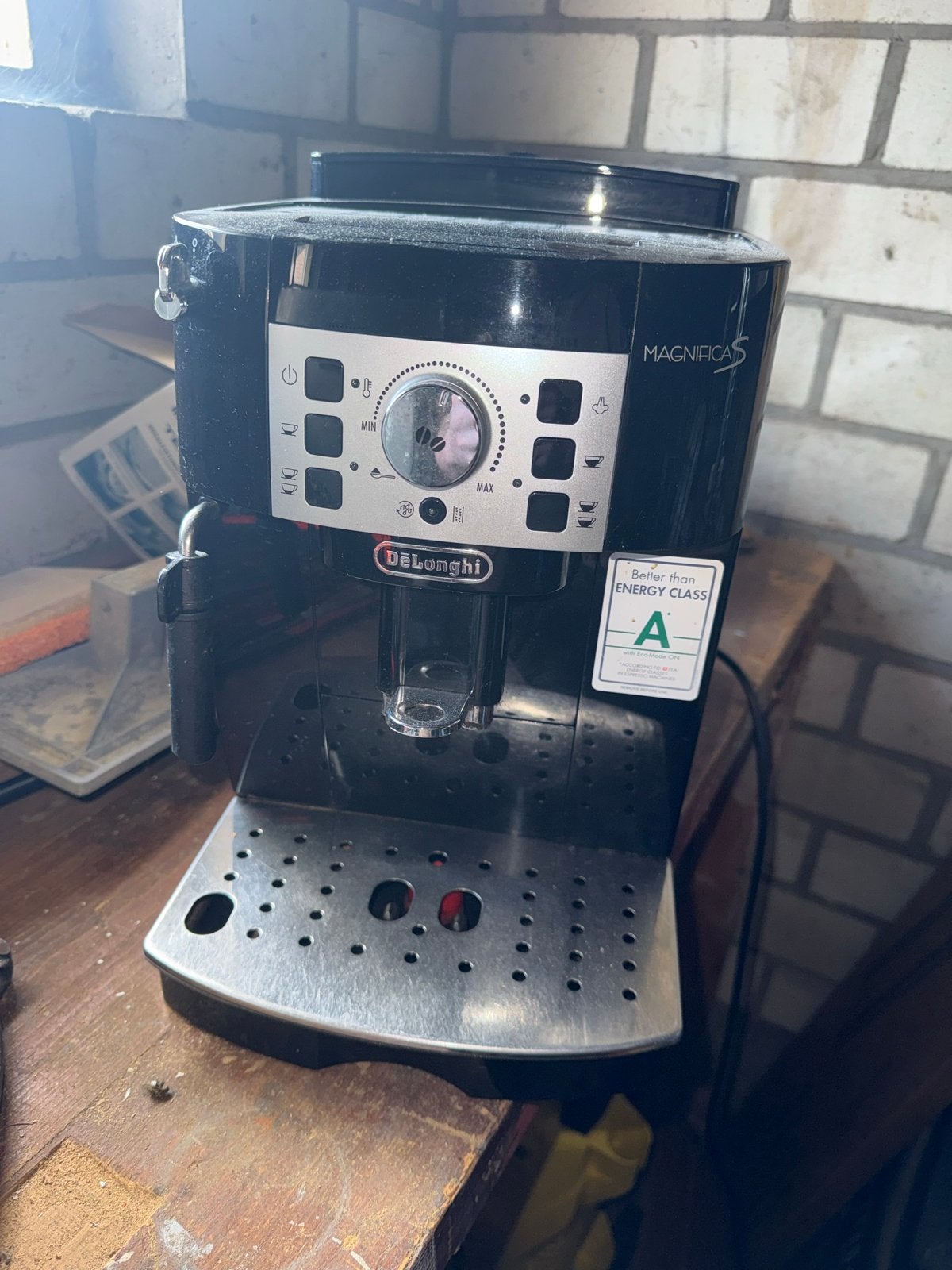 Delonghi Magnifica S espresso machine, Ophalen, Gebruikt, Espresso apparaat, Koffiebonen